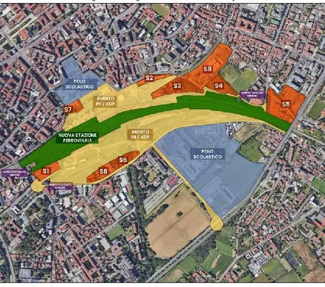 Porta Sud, va AVANTI la rigenerazione (con 20mila mq in meno). Le linee guida finali