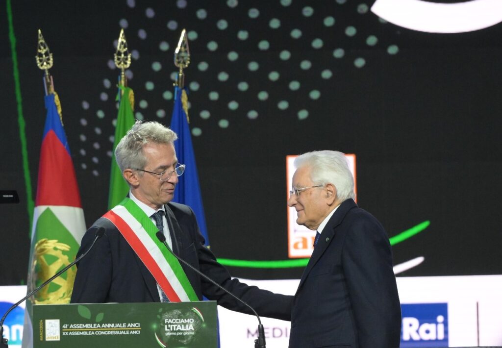 Gaetano Manfredi e Sergio Mattarella