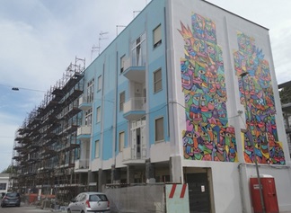 Brindisi adesso si annuncia con Paradiso, il quartiere dei murales (40 in tutto) e non più dei contrabbandieri