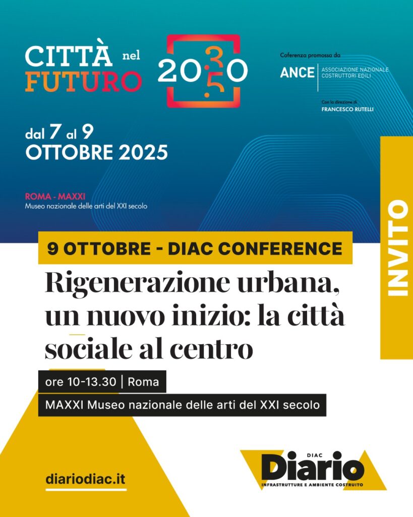 Dal 7 al 9 ottobre Città nel futuro, il 9 ottobre la Conferenza Diac sulla rigenerazione urbana al MAXXI: ecco i programmi degli eventi