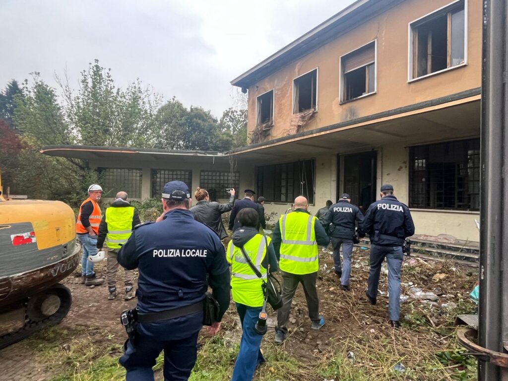 Ex Olcese a Novara, sgombero e rigenerazione