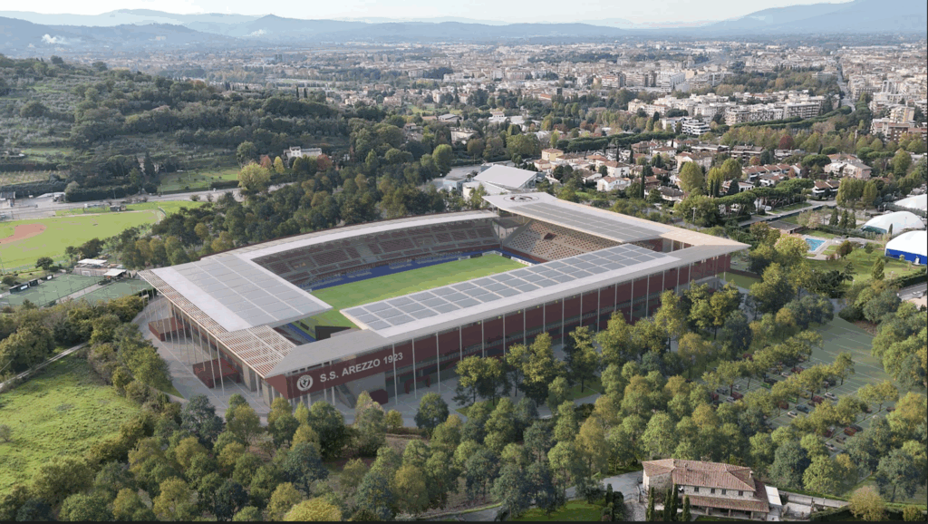 Arezzo, il nuovo stadio “dal basso” con tifosi e cittadini