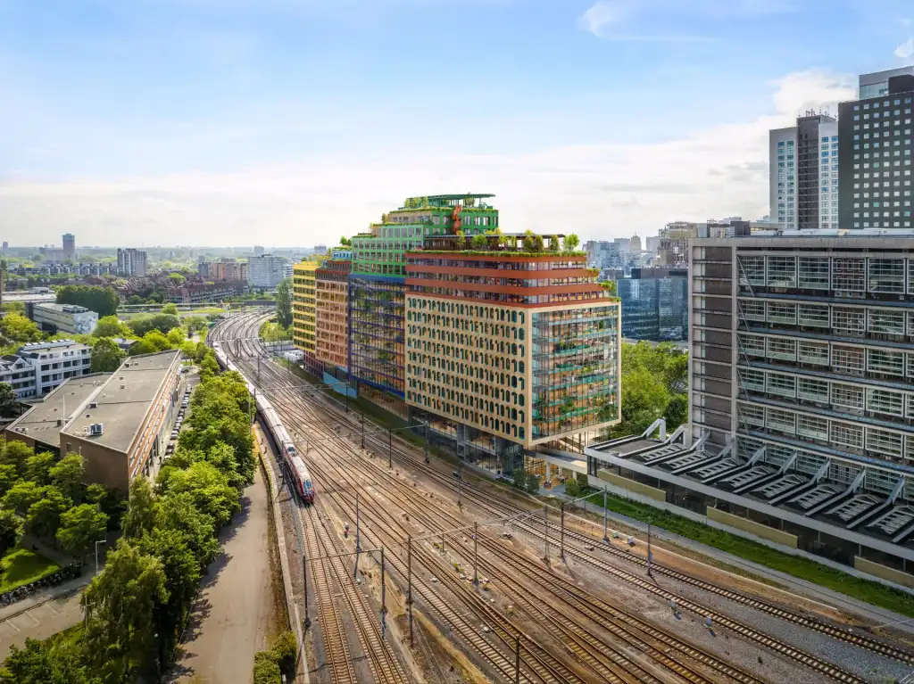 MVRDV, via libera allo Schieblocks di Rotterdam
