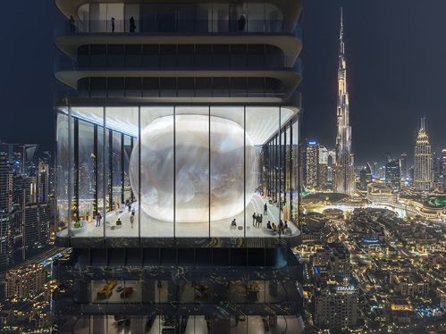 Inaura, il grattacielo “ingioiellato” di MVRDV a Dubai
