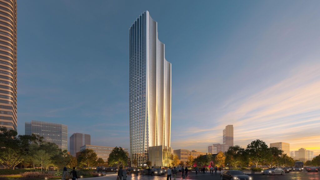 La nuova torre finanziaria di ZHA e Cy Lee a Taipei