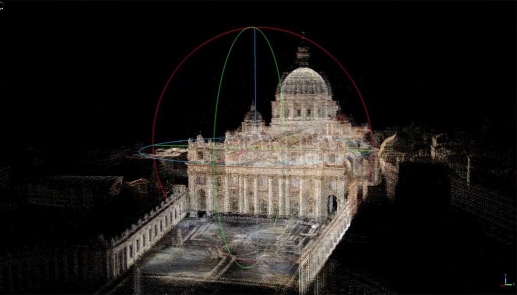 San Pietro in digital twin per andare “oltre il visibile”