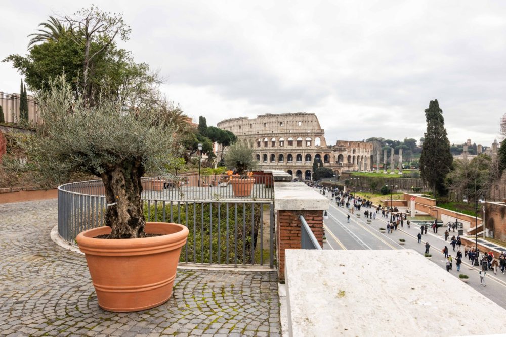 A Roma riapre il Belvedere Antonio Cederna. Dopo 12 anni, la Capitale si riappropria di un affaccio unico sul Colosseo e i Fori Imperiali